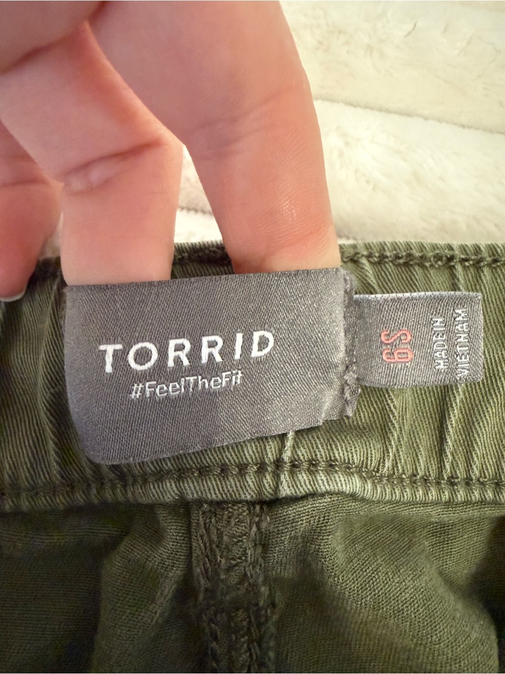 Torrid cargo style pants size 6S - Picture 6 of 10